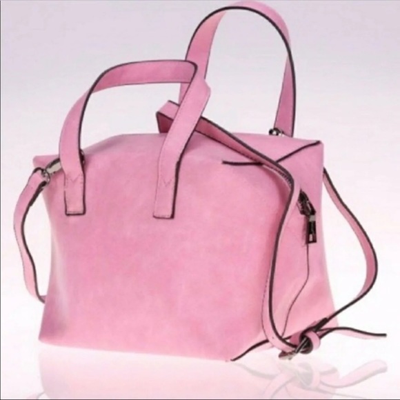 Trendy Pink Transformer Tote Bag - Picture 6 of 6